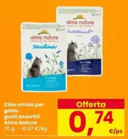 Interspar Cibo umido per gatto Almo Nature offerta