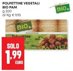 Panorama Polpette vegetali Bio Pam offerta