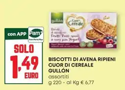 Pam Biscotti di avena ripieni cuor di cereale Gullón offerta