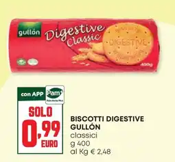 Panorama Biscotti digestive Gullón classici offerta