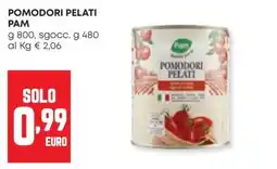 Panorama Pomodori pelati Pam offerta