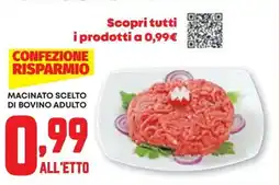 Pam Macinato scelto di bovino adulto offerta