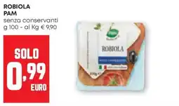 Pam Robiola Pam offerta