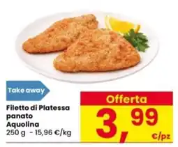 Interspar Filetto di Platessa panato Aquolina offerta