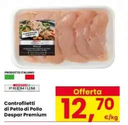 Interspar Controfiletti di Petto di Pollo Despar Premium offerta