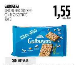 Carico Cash & Carry Galbusera Riso su Riso Cracker offerta