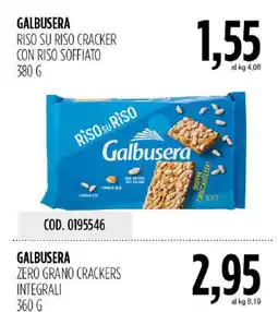 Carico Cash & Carry Galbusera Riso su Riso Cracker offerta