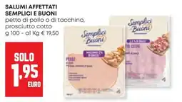 Panorama Semplici e Buoni Salumi Affettati offerta
