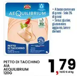 Interspar Petto di tacchino AIA AEQUILIBRIUM offerta