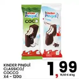 Interspar Kinder Pinguì Classico offerta