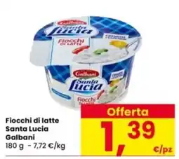 Interspar Fiocchi di latte Santa Lucia Galbani offerta