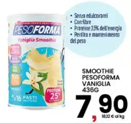 Interspar Smoothie Pesoforma Vaniglia offerta