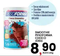 Interspar Smoothie Pesoforma Choco offerta