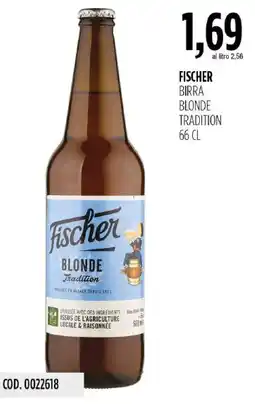 Carico Cash & Carry Fischer Birra Blonde Tradition offerta