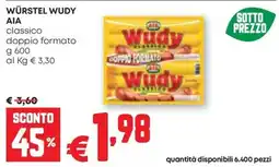 Pam Würstel Wudy classico offerta