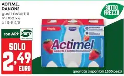 Pam Actimel Danone offerta