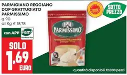Pam Parmigiano Reggiano DOP grattugiato Parmissimo offerta