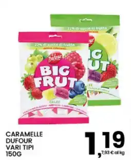 Interspar Caramelle Dufour vari tipi offerta