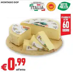 Pam Montasio DOP offerta