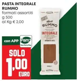 Pam Pasta integrale Rummo offerta