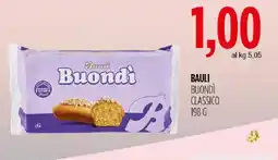 Carico Cash & Carry Bauli Buondì Classico offerta
