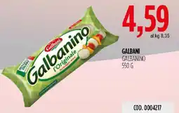 Carico Cash & Carry Galbanino l'Originale offerta