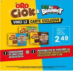 Interspar Oro Ciok offerta