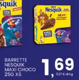 Interspar Barrette Nesquik Maxi Choco offerta