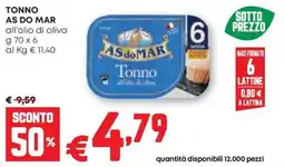 Pam Tonno As do Mar all'olio di oliva offerta