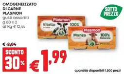 Pam Omogeneizzato di carne Plasmon offerta