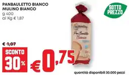 Pam Panbauletto bianco Mulino Bianco offerta