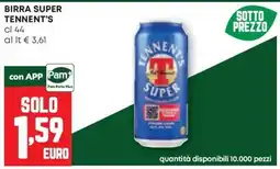 Pam Birra Super Tennent's offerta