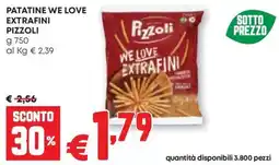Pam Patatine We Love Extrafini Pizzoli offerta