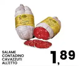Interspar Salame contadino cavazzuti offerta
