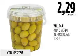 Carico Cash & Carry Velleca olive verdi denocciolate offerta