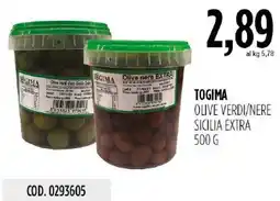 Carico Cash & Carry Togima olive verdi/nere sicilia extra offerta