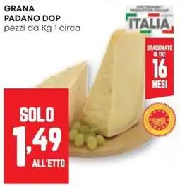 Pam Grana Padano DOP offerta