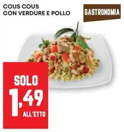 Pam Cous cous con verdure e pollo offerta