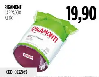 Carpaccio di Bresaola Rigamonti