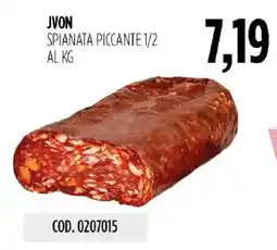 Carico Cash & Carry Jvon spianata piccante offerta