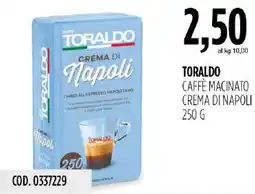 Carico Cash & Carry Toraldo Caffè Macinato Crema di Napoli offerta
