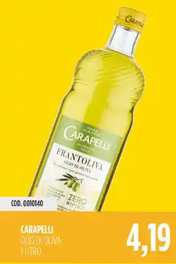 Carico Cash & Carry Carapelli olio di oliva offerta