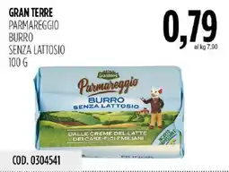 Carico Cash & Carry Gran Terre Parmareggio burro senza lattosio offerta