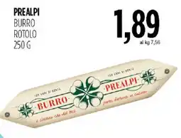 Carico Cash & Carry Burro Prealpi offerta