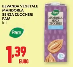 Pam Bevanda vegetale mandorla senza zuccheri Pam offerta