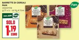 Pam Barrette di cereali Pam assortite offerta