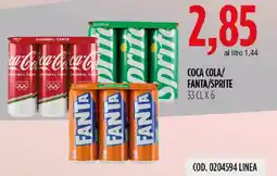 Carico Cash & Carry Coca Cola/Fanta/Sprite offerta