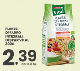 Despar Flakes di farro integrali Despar Vital offerta