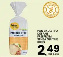 Interspar Pan Bauletto Despar Freefrom Senza Glutine offerta