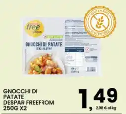 Interspar Gnocchi di patate Despar Freefrom offerta